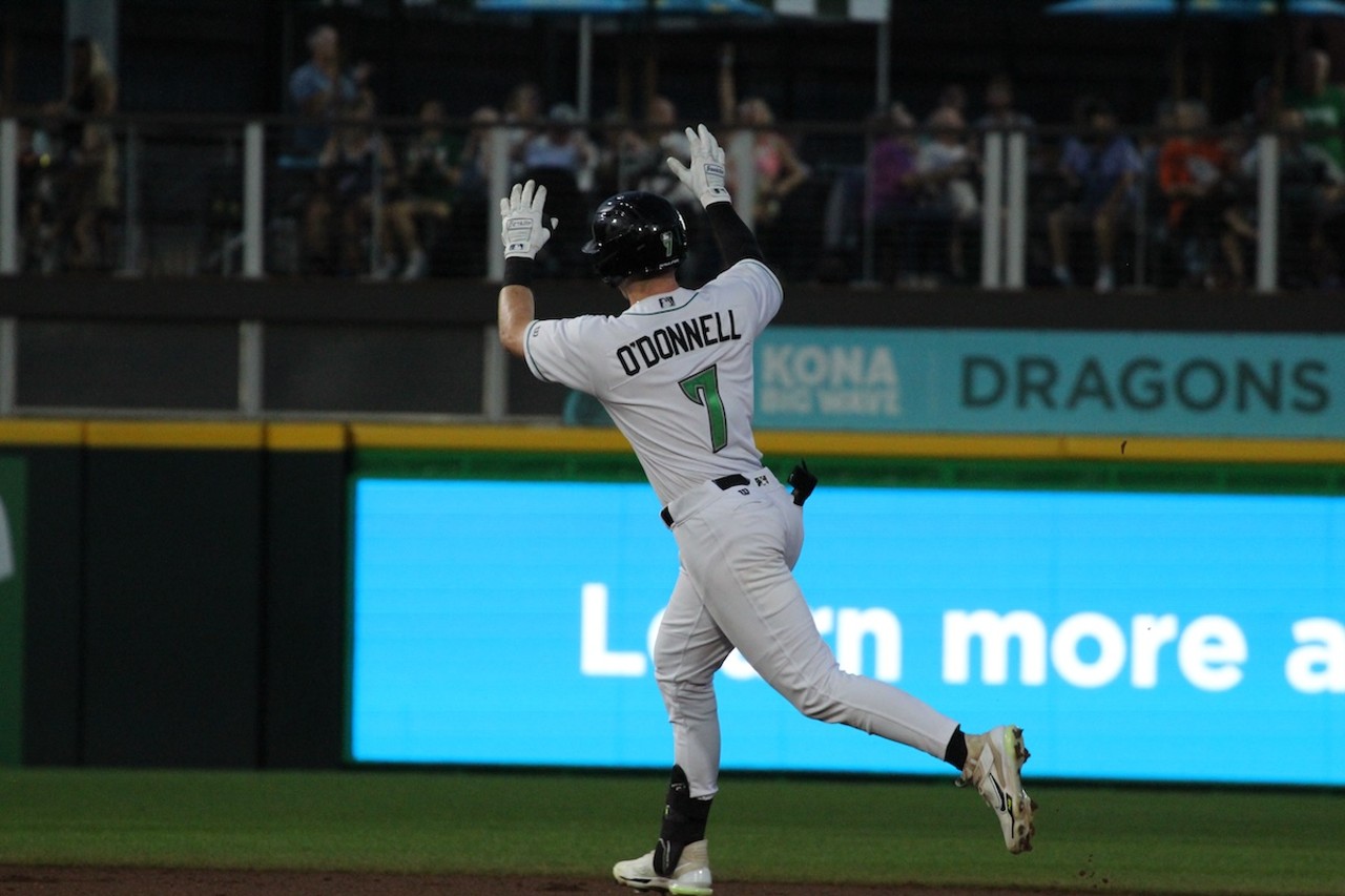 Ethan O'Donnell's home run | Dayton Dragons vs. Cedar Rapids Kernels | Aug. 24, 2024