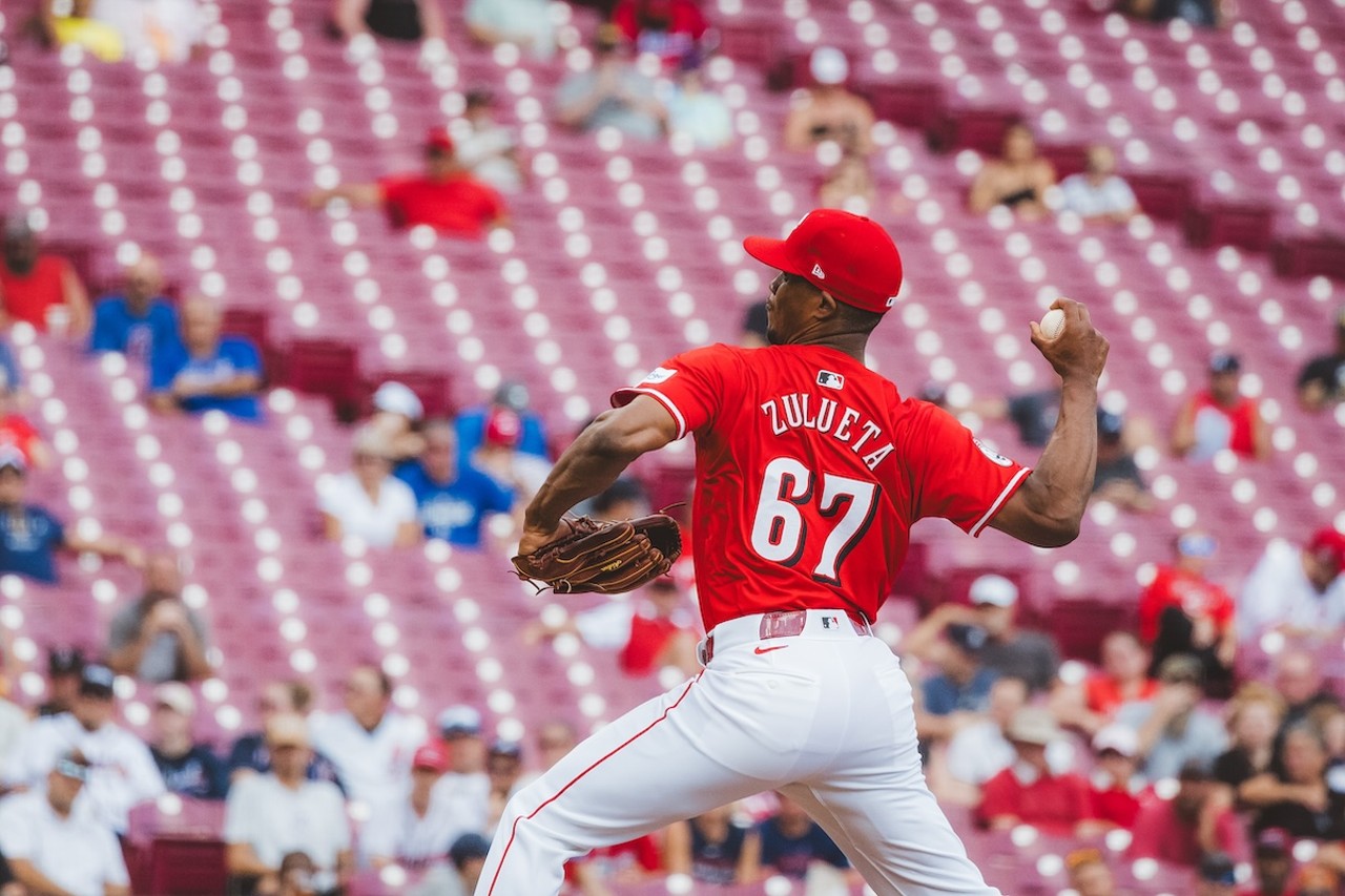 Yosver Zulueta throwing some heat | Cincinnati Reds vs. Atlanta Braves | Sept. 19, 2024