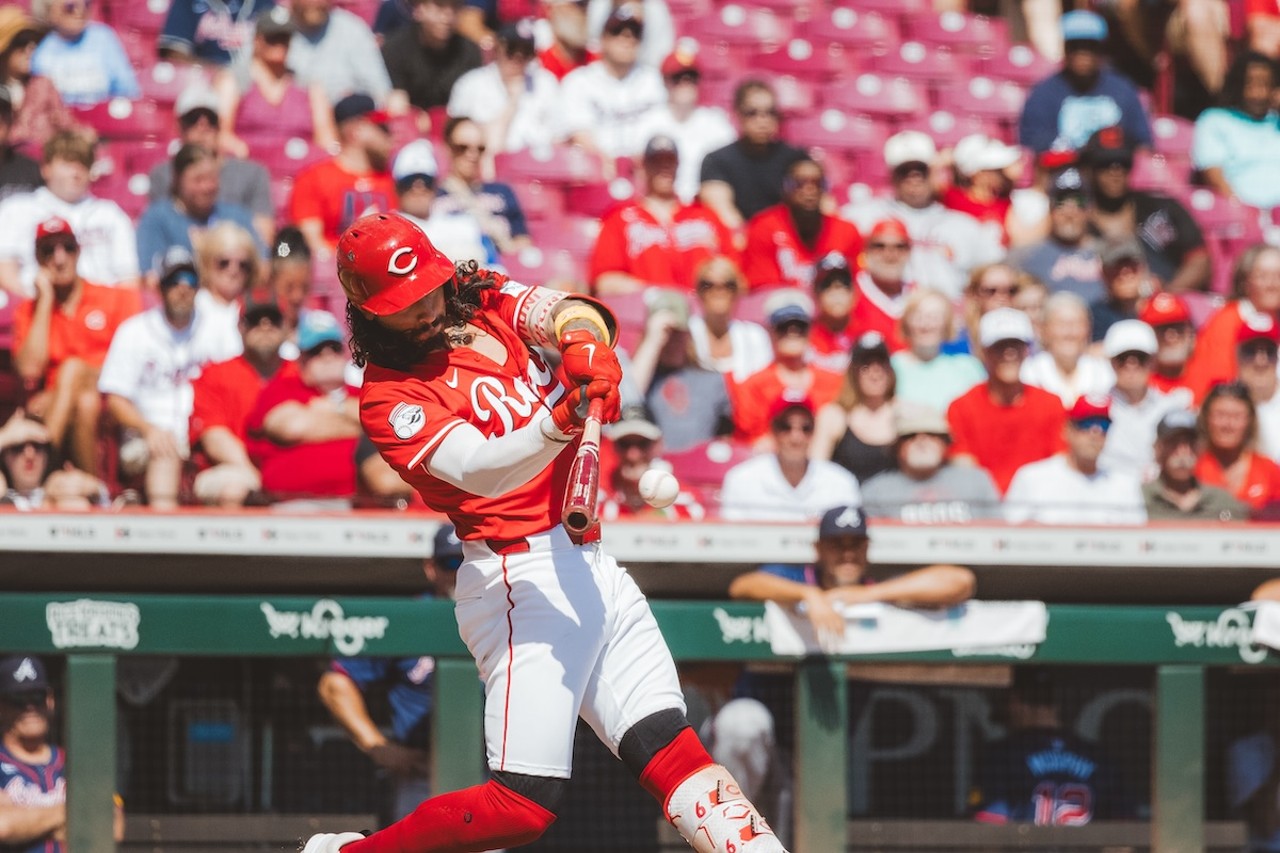 Jonathan India getting a base run | Cincinnati Reds vs. Atlanta Braves | Sept. 19, 2024