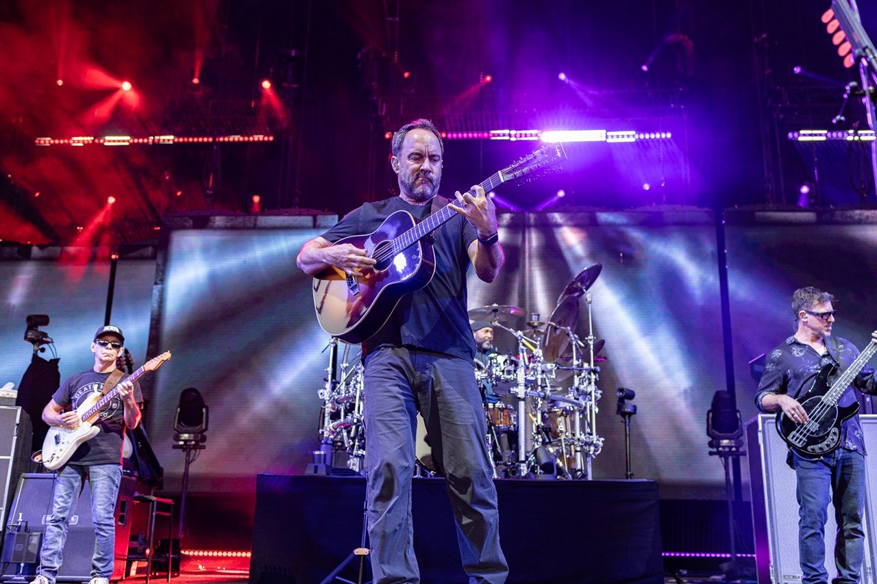Lead Vocalist of the Dave Matthews Band, Dave Matthews performs at Ruoff Music Center on Friday, June 28, 2024.