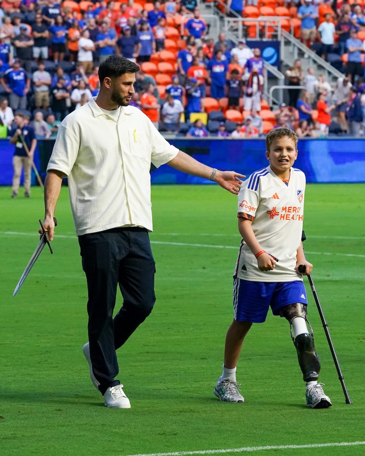 Childhood Cancer Awareness Month ceremonies ahead of FCC match | FC Cincinnati vs. CF Montreal | Aug. 31, 2024