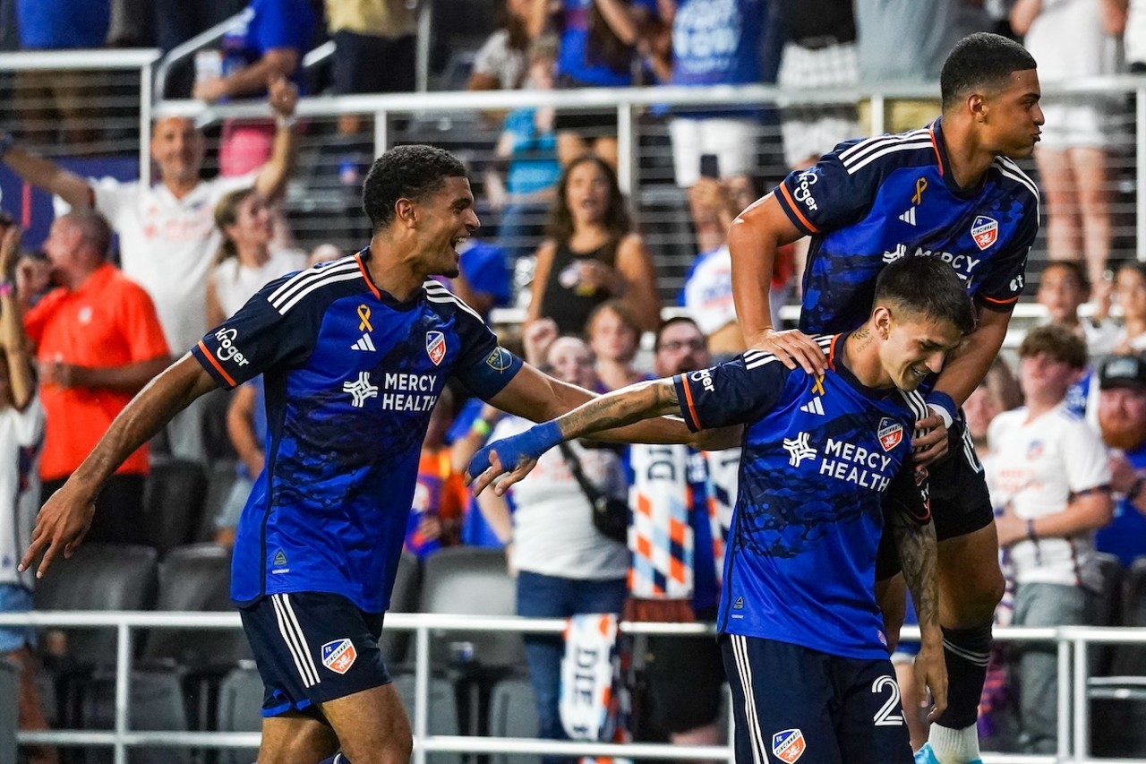 FCC celebrates goal from Luca Orellano | FC Cincinnati vs. CF Montreal | Aug. 31, 2024