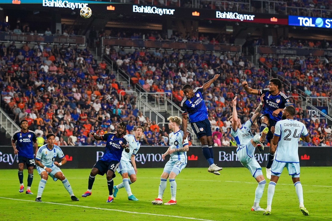 Headed attempt at goal from FCC free kick | FC Cincinnati vs. CF Montreal | Aug. 31, 2024