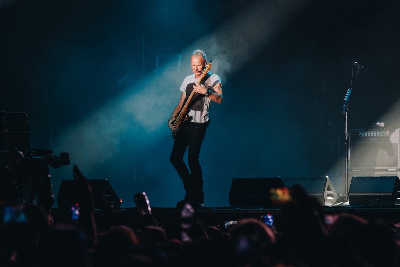 Sting performing at the Bourbon & Beyond Music Festival | Sept. 19, 2024