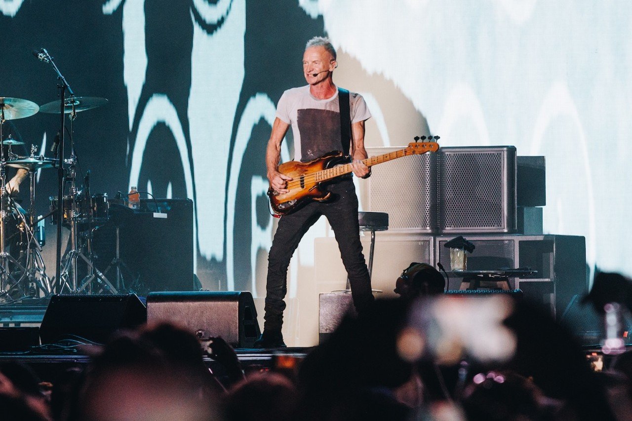 Sting performing at the Bourbon & Beyond Music Festival | Sept. 19, 2024