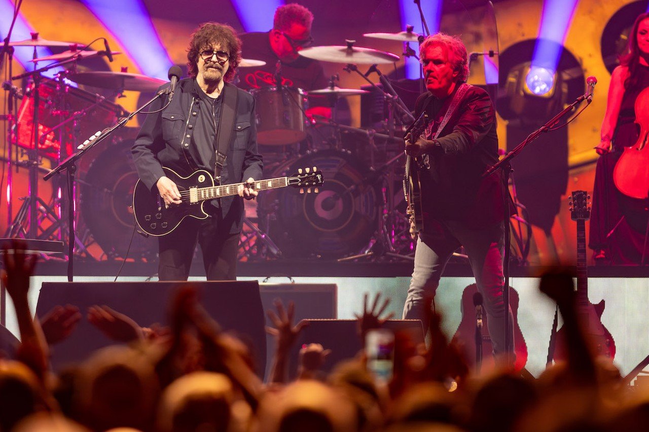 Jeff Lynne's ELO performs at Heritage Bank Center in Cincinnati on Friday, Sept. 12, 2024.