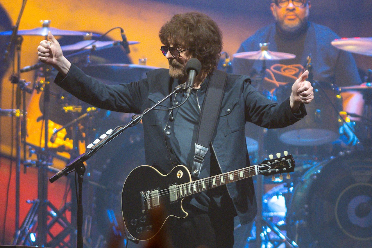 Jeff Lynne's ELO performs at Heritage Bank Center in Cincinnati on Friday, Sept. 12, 2024.