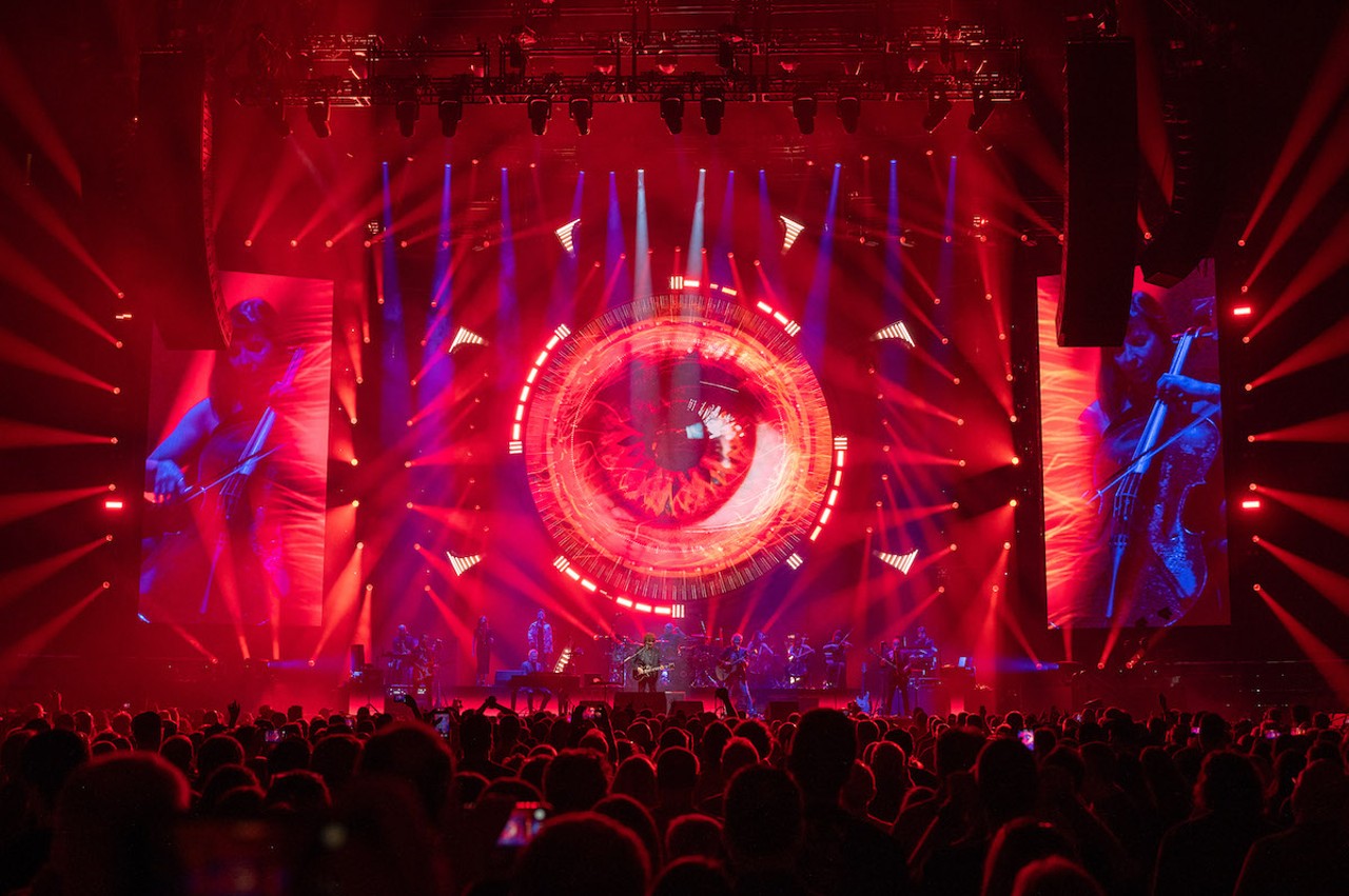 Jeff Lynne's ELO performs at Heritage Bank Center in Cincinnati on Friday, Sept. 12, 2024.