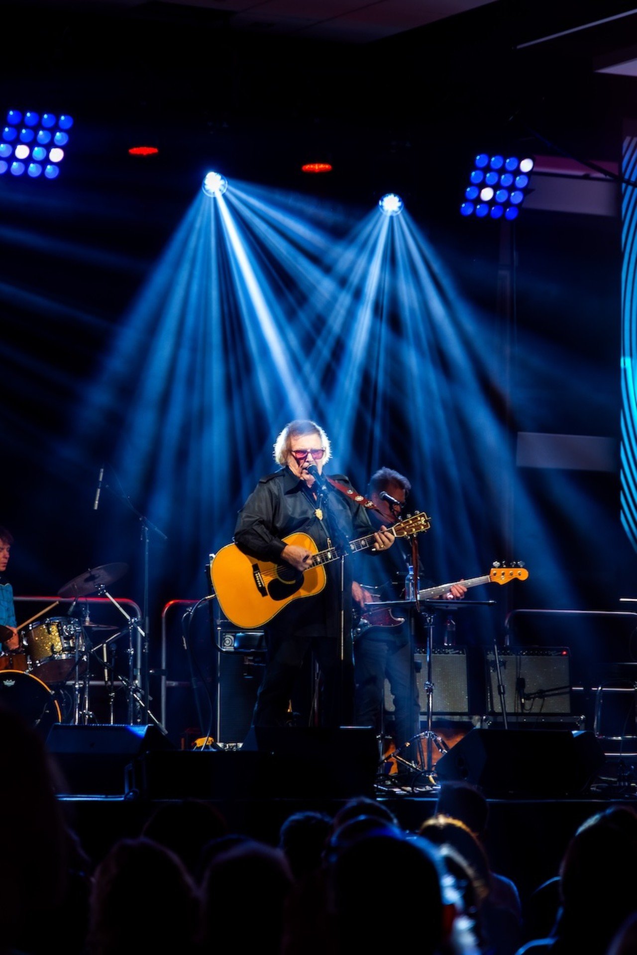 Don McLean performing at Turfway Park on Sept. 27, 2024