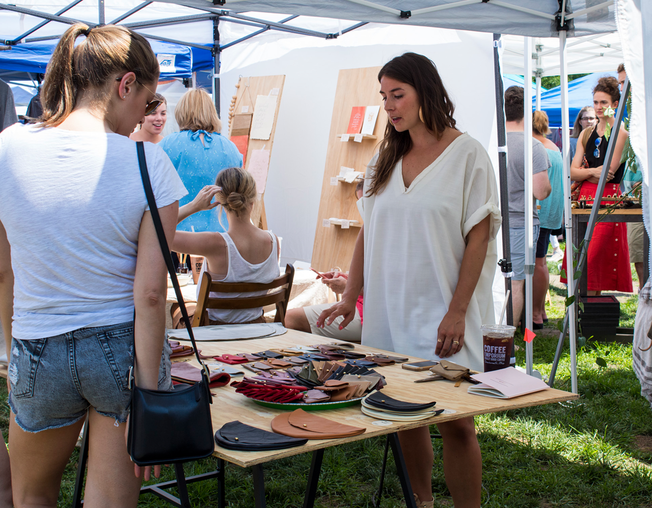 PHOTOS: OTR's June City Flea with Crafted Goods, Local Bites and the Blazing Sun