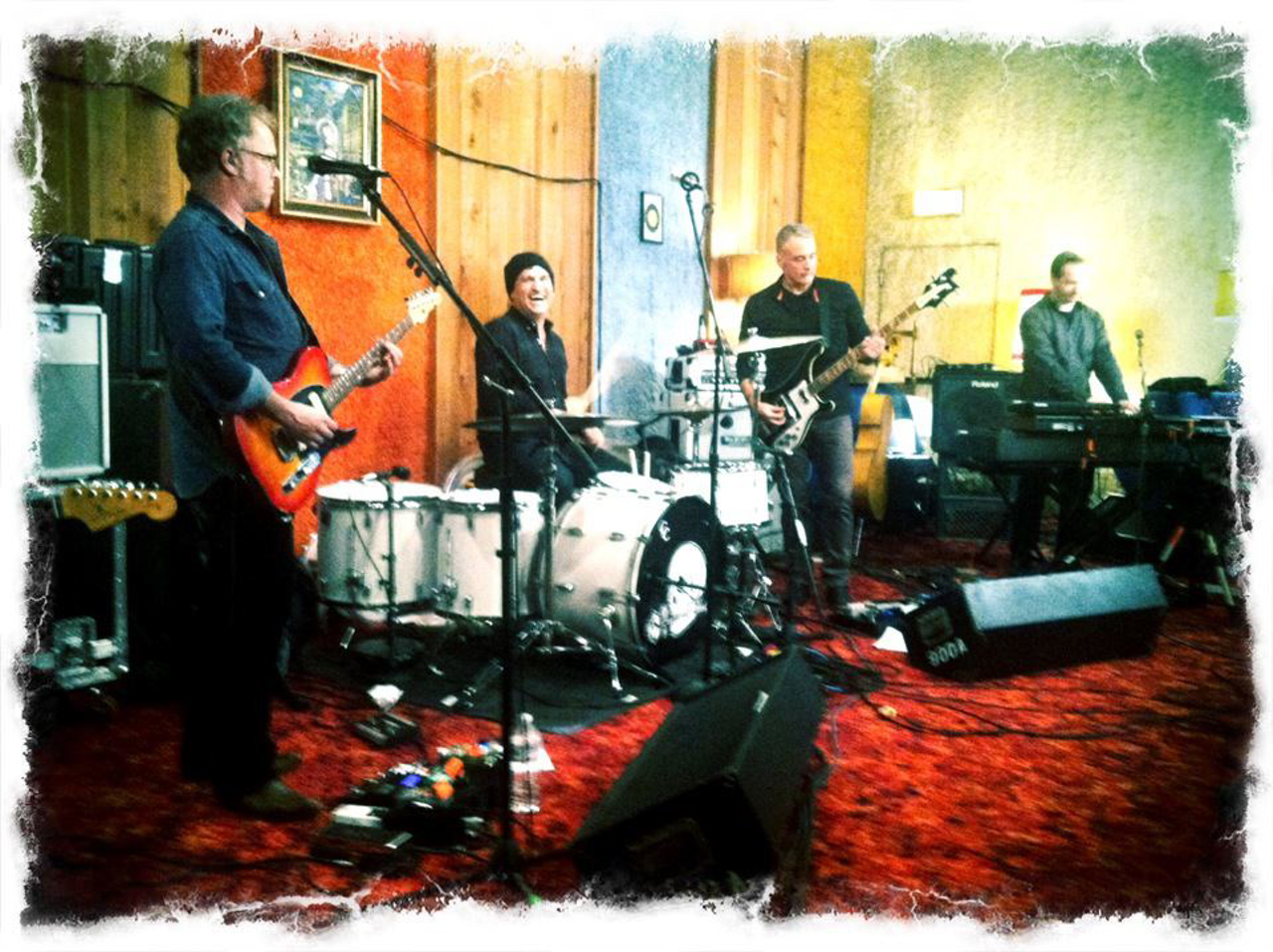 The Afghan Whigs rehearsing for 2012 New Year’s Eve show at Bogart's.