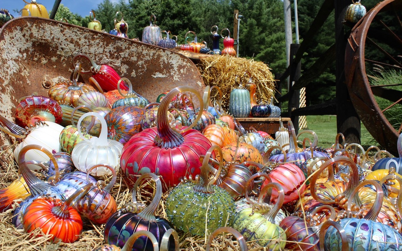 The Glass Pumpkin Festival is being held Friday-Sunday, Sept. 22-24.