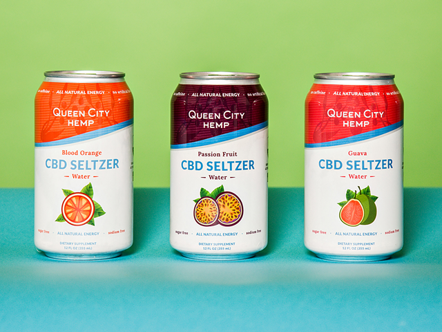 The three current flavors of CBD Seltzer