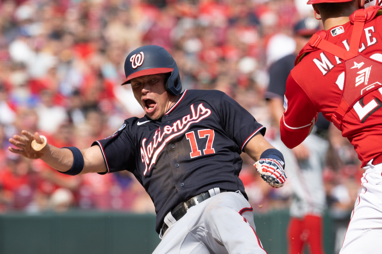 Nationals go for series sweep at Reds