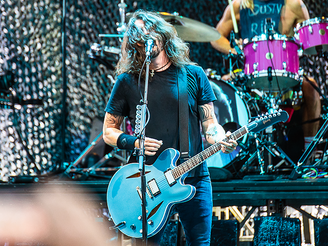 Foo Fighters at the ICON Festival Stage at Smale Park on July 28, 2021