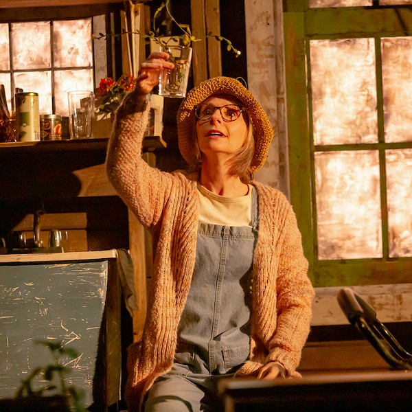 Tarah Flanagan as Emery Harris in Rooted at the Playhouse