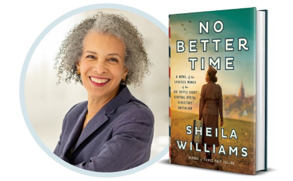 Sheila Williams discussing and signing No Better Time