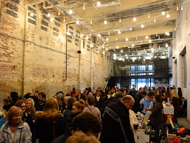 Shop Local, Sip Local at the Art on Vine Holiday Market in the Rhinegeist Taproom