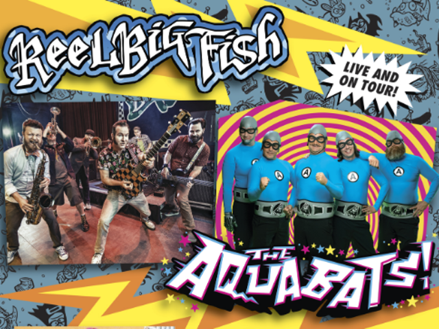Ska/Punk Faves Reel Big Fish and The Aquabats to Bring Co-Headlining Tour to Cincinnati This Summer
