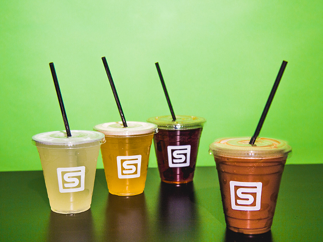 Smooth Nitro Coffee features multiple flavors.