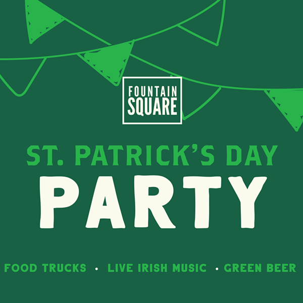 St. Patrick's Day Party at Fountain Square