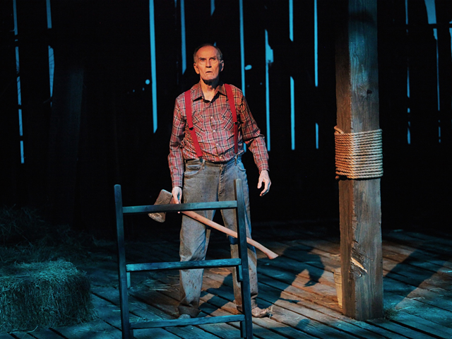 Robert Hogan as Angus Steward in "Mad River Rising" at Cincinnati Playhouse in the Park