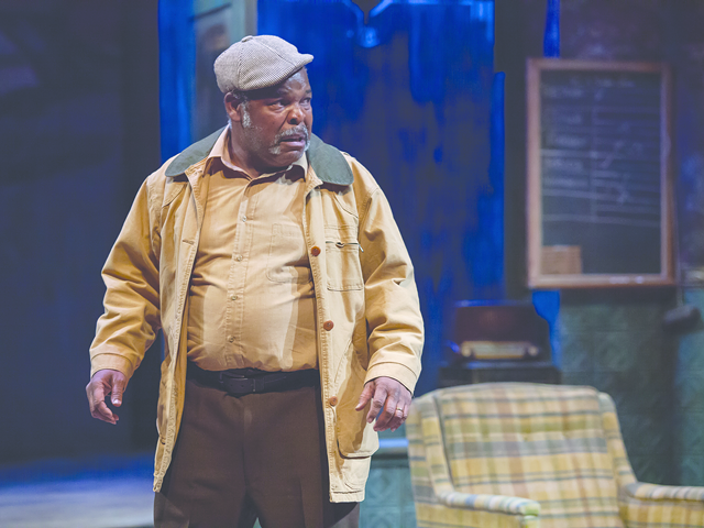 Raymond Anthony Thomas as Becker in Jitney at the Cincinnati Playhouse in the Park.