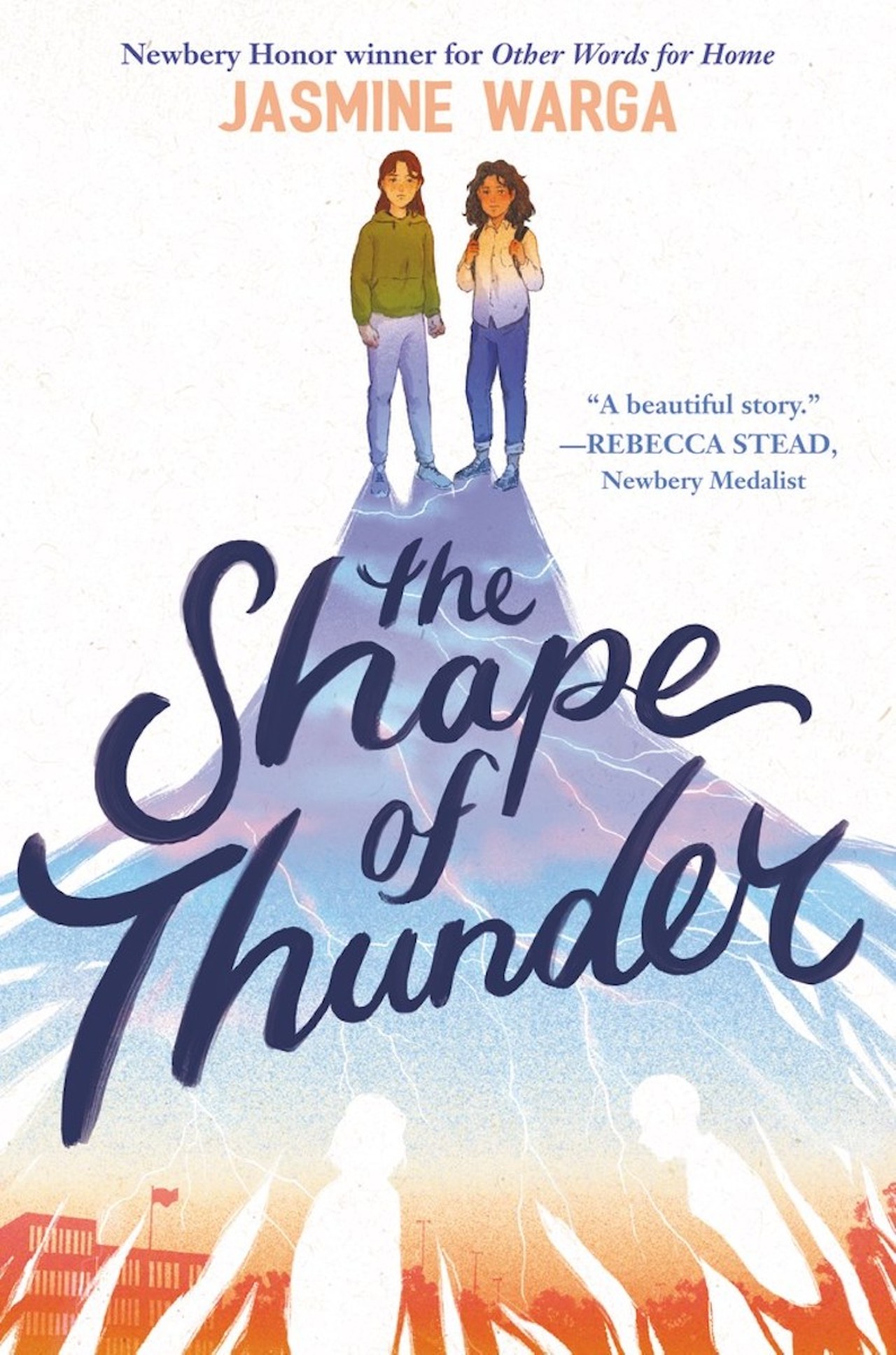 The Shape of Thunder by Jasmine Warga 
Also recognized in the Ohioana Awards was Jasmine Warga for her middle grades book The Shape of Thunder, which tackles tough topics with grace. The book follows Cora and Quinn, best friends and next-door neighbors who haven’t spoken in a year; they’re both navigating grief in the aftermath of a school shooting. But when the pair come together to try to turn back time, they might just re-find friendship.
Though Warga now lives in Chicago, the author shouts out the Queen City in the bio on her website: “Like all other people from Cincinnati, I am inordinately proud of my little Midwestern city and think that Graeter’s black raspberry chip ice cream is the most delicious food in the whole world.” We agree, Jasmine!