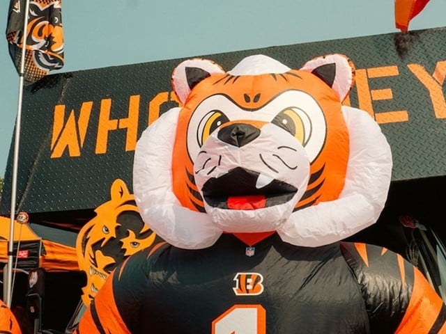 Pregame at The Banks ahead of the Cincinnati Bengals' first game against the New England Patriots on Sept. 8, 2024