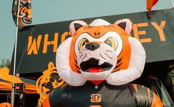 Pregame at The Banks ahead of the Cincinnati Bengals' first game against the New England Patriots on Sept. 8, 2024