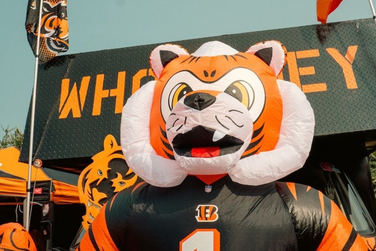 Pregame at The Banks ahead of the Cincinnati Bengals' first game against the New England Patriots on Sept. 8, 2024