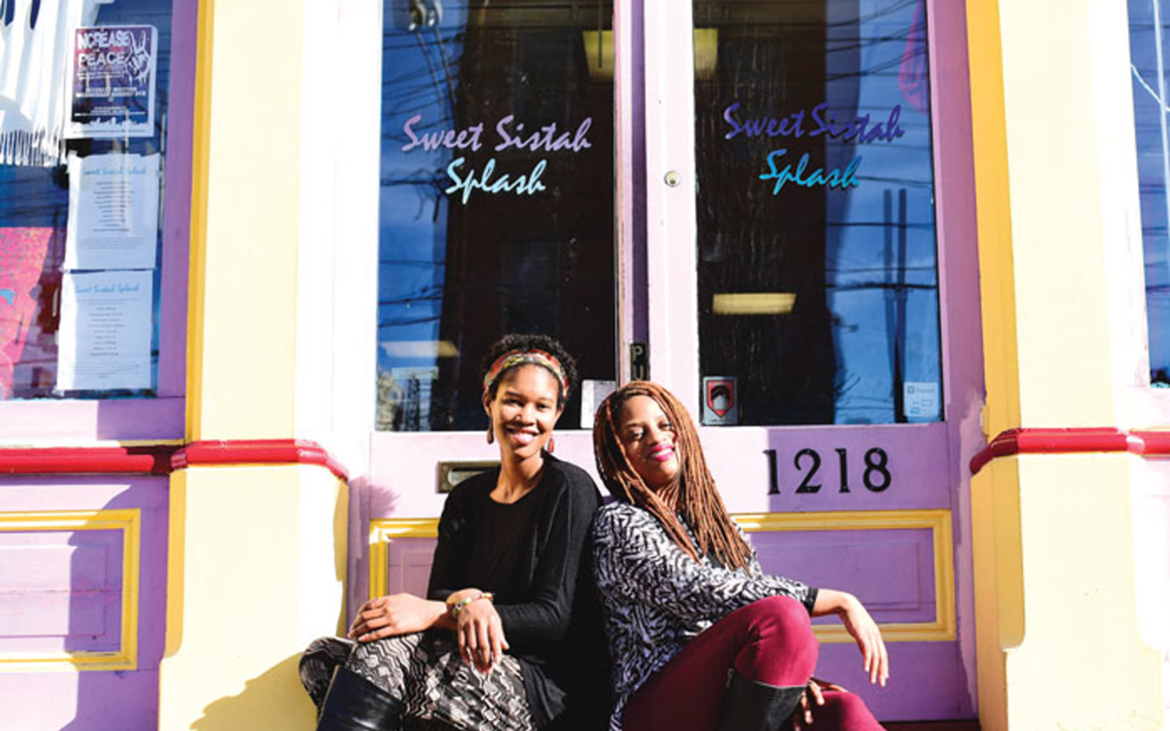 Daphney Thomas and Nzingha Byrd founded Sweet Sistah Splash in 2012.