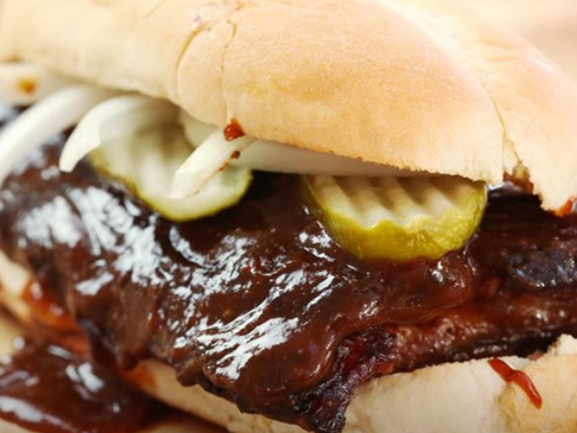 McDowell’s Smoked Barbecue Ribwich