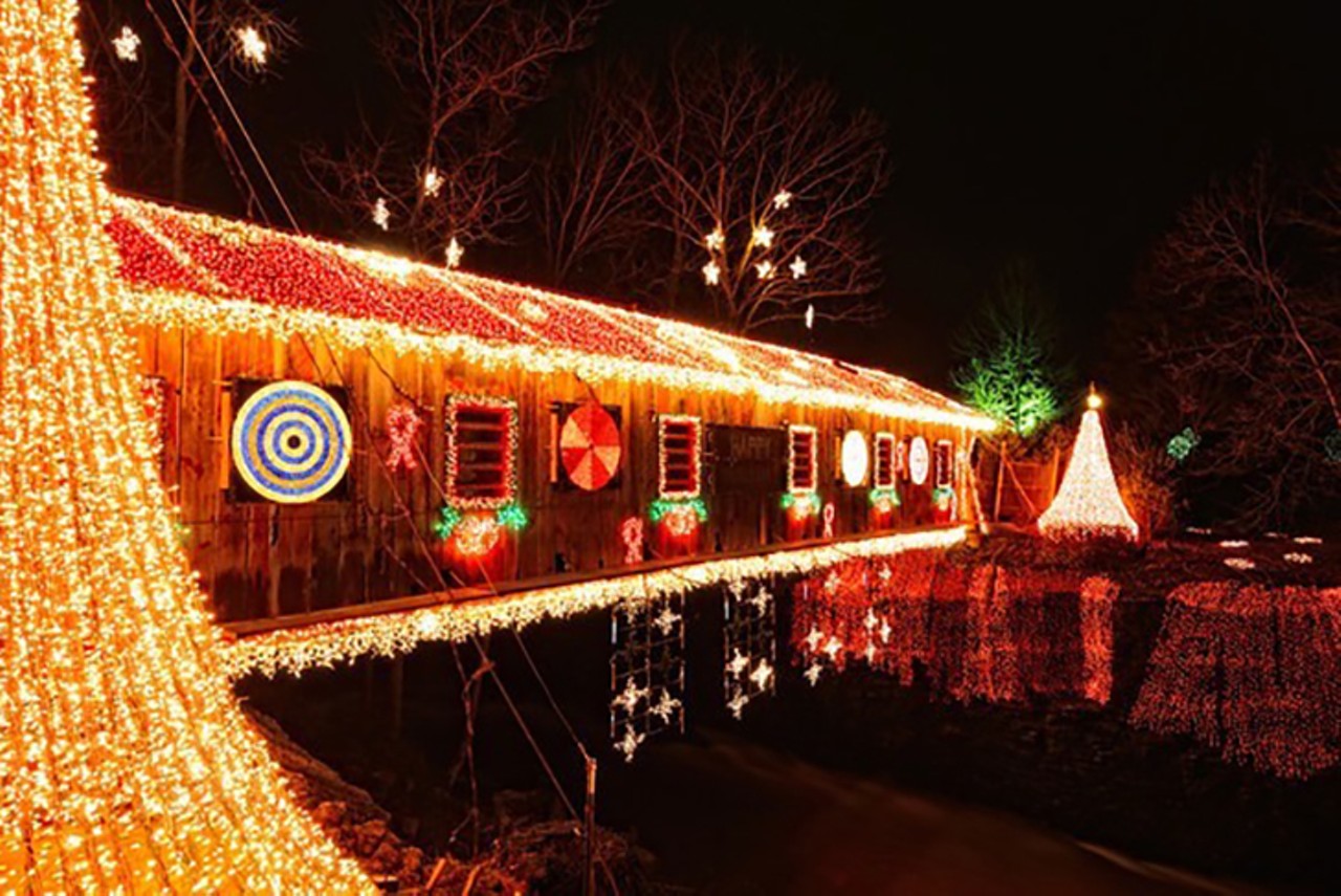 The Legendary Light of Clifton Mill
Prepare to be amazed by the dazzling lights of Clifton Mill &#151; 4 million of them. The mill, trees, riverbank and more will all be illuminated from bottom-to-top in colorful lights.
Nov. 29-Dec. 30. $10. Clifton Mill, 75 Water St., Yellow Springs.
Photo via Wright-Patterson AFB CGOC/Facebook