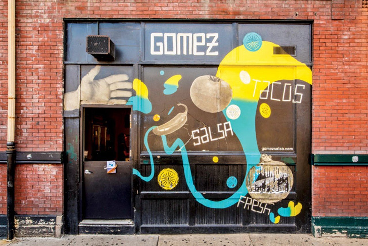 11. Gomez Salsa
2437 Gilbert Ave., Walnut Hills; 107 E. 12th St., Over-the-Rhine
&#147;Do you want 2,000 calories of goodness wrapped in fried dough smothered in spicy sauce? Then Gomez Salsa is the way. It&#146;s not something to eat everyday but is definitely a place you can hang out and compensate for the lack of food all day because of work. The Gilbert Ave. location has places to sit and have a drink while chugging that great burrito or turtle. 10 pounds of overweight here I go!&#148; &#151; Miguel S.
Photo: Lindsay McCarty