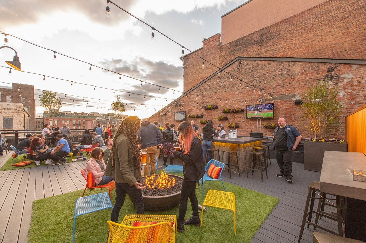 No. 8 Best Rooftop Bar: Pins Mechanical Company 
1124 Main St., Over-the-Rhine