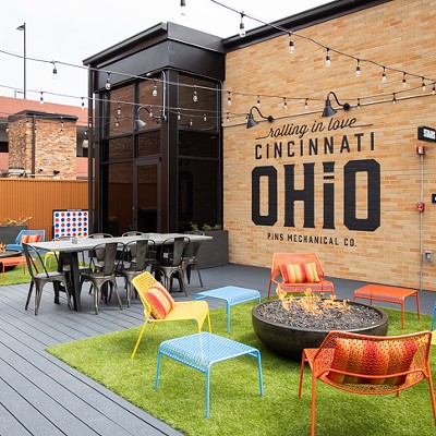 No. 7 Best Rooftop Bar: Pins Mechanical Company1124 Main St., Over-the-RhineMust Try: The Shaved Ice Cocktails: These come in four new flavors, including Blue Basil Smash, Frosty Palmer, Panther's Blood and Princess Peach.