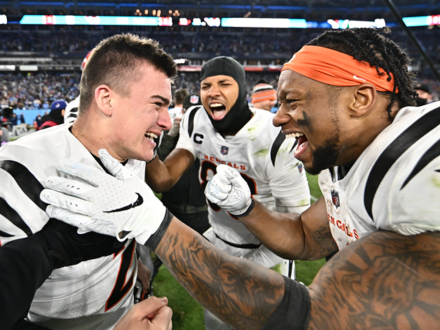 The Cincinnati Bengals are heading to the AFC Championship game.