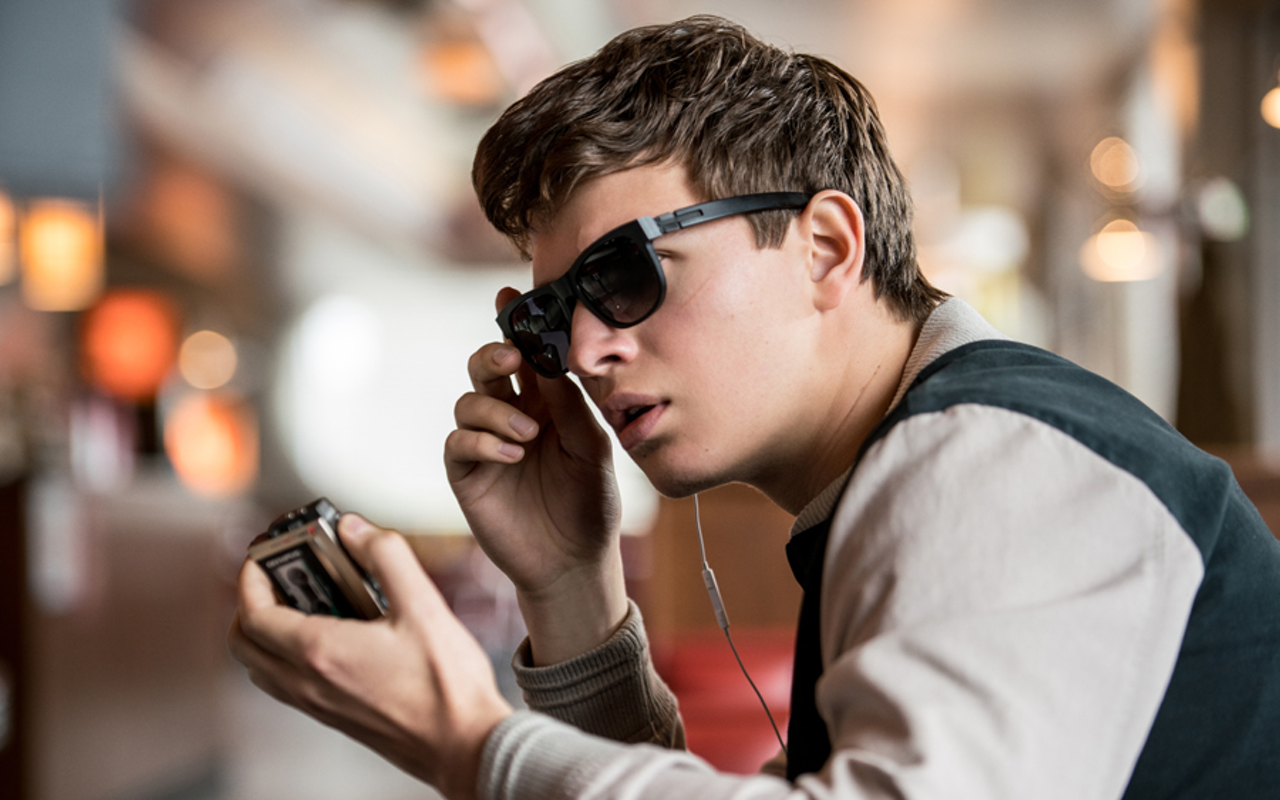 Ansel Elgort is the music-loving getaway driver Baby.