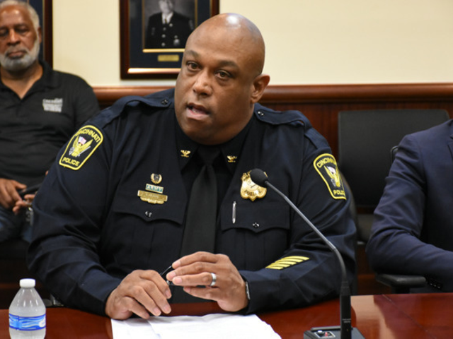 Cincinnati Police Chief Eliot Issac in a 2019 photo