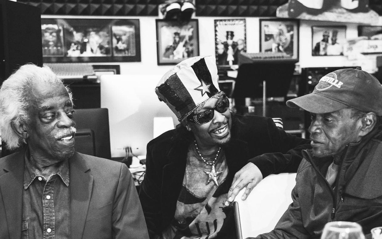 (From left) Philip Paul, Bootsy Collins and Otis Williams have been transformational for the King Records label and studio over the years. Now their efforts will help preserve the label's Cincinnati legacy.