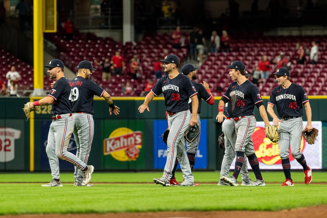 Photos: Cincinnati Reds and Minnesota Twins wrap up series, Sept. 20