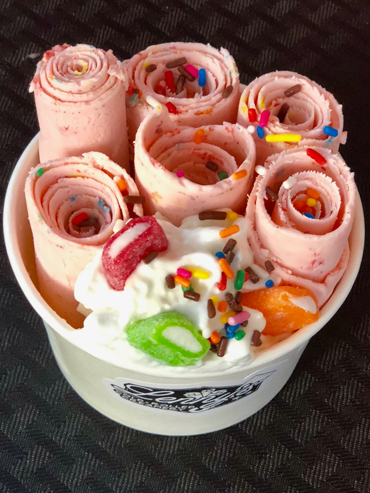 The "90s Kid" specialty ice cream choice from Lenny's Cold Rolled Creamery