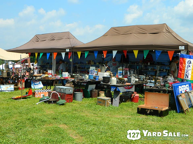 This yard sale stretches nearly 700 miles