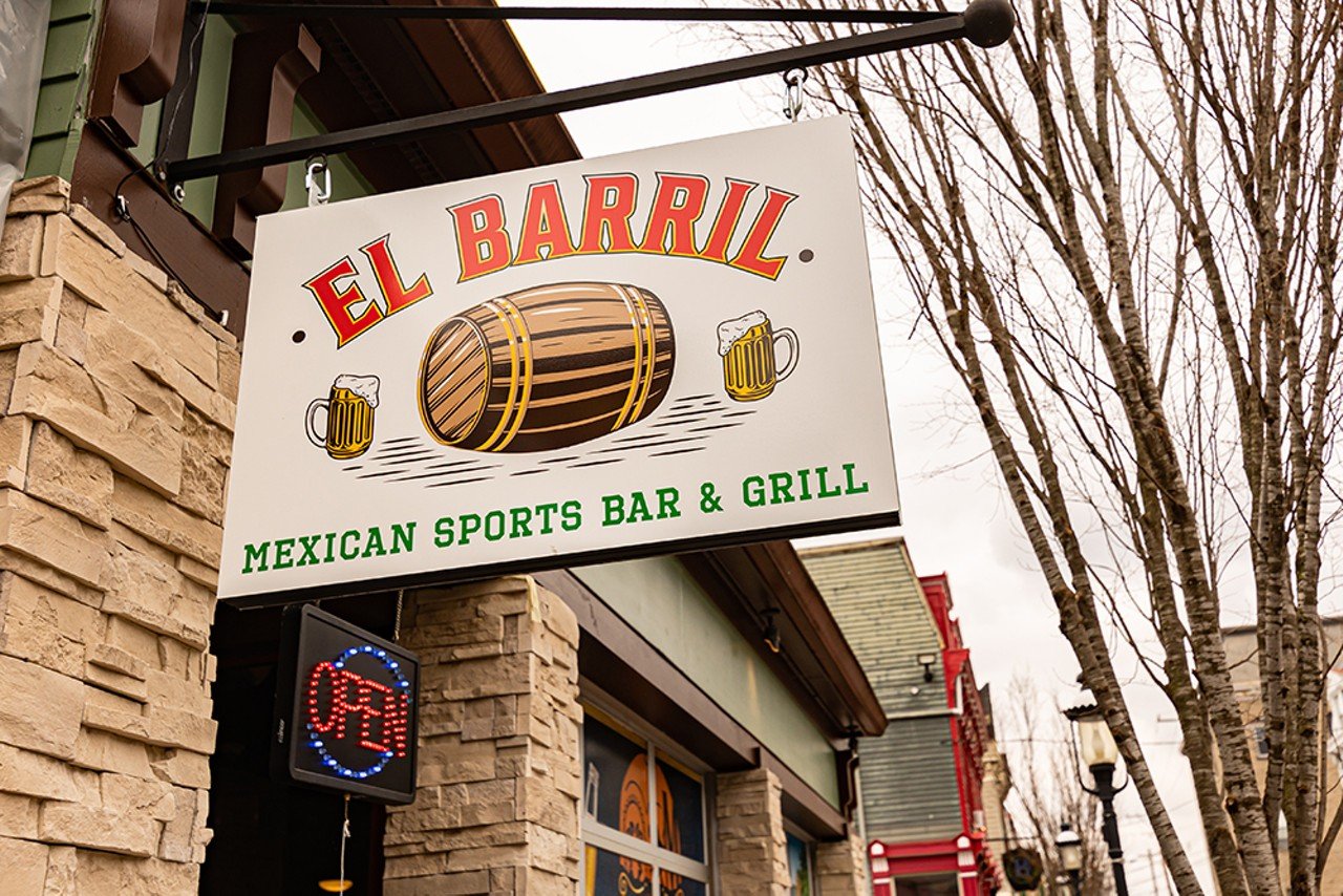 El Barril Mexican Sports Bar & Grill 
940 Pavilion Ave., Mount Adams
El Barril Mexican Sports Bar & Grill opened last fall and takes over the space formerly occupied by Next Chapter. As its name suggests, the eatery is part restaurant — boasting both Mexican street food and bar bites — and part sports bar. The menu ranges from street tacos, piled-high nachos and meat-stuffed burritos to more traditional bar food like loaded burgers, mozzarella sticks and wings. Enjoy your feast in one of three indoor dining areas, or on the first- or second-floor patios