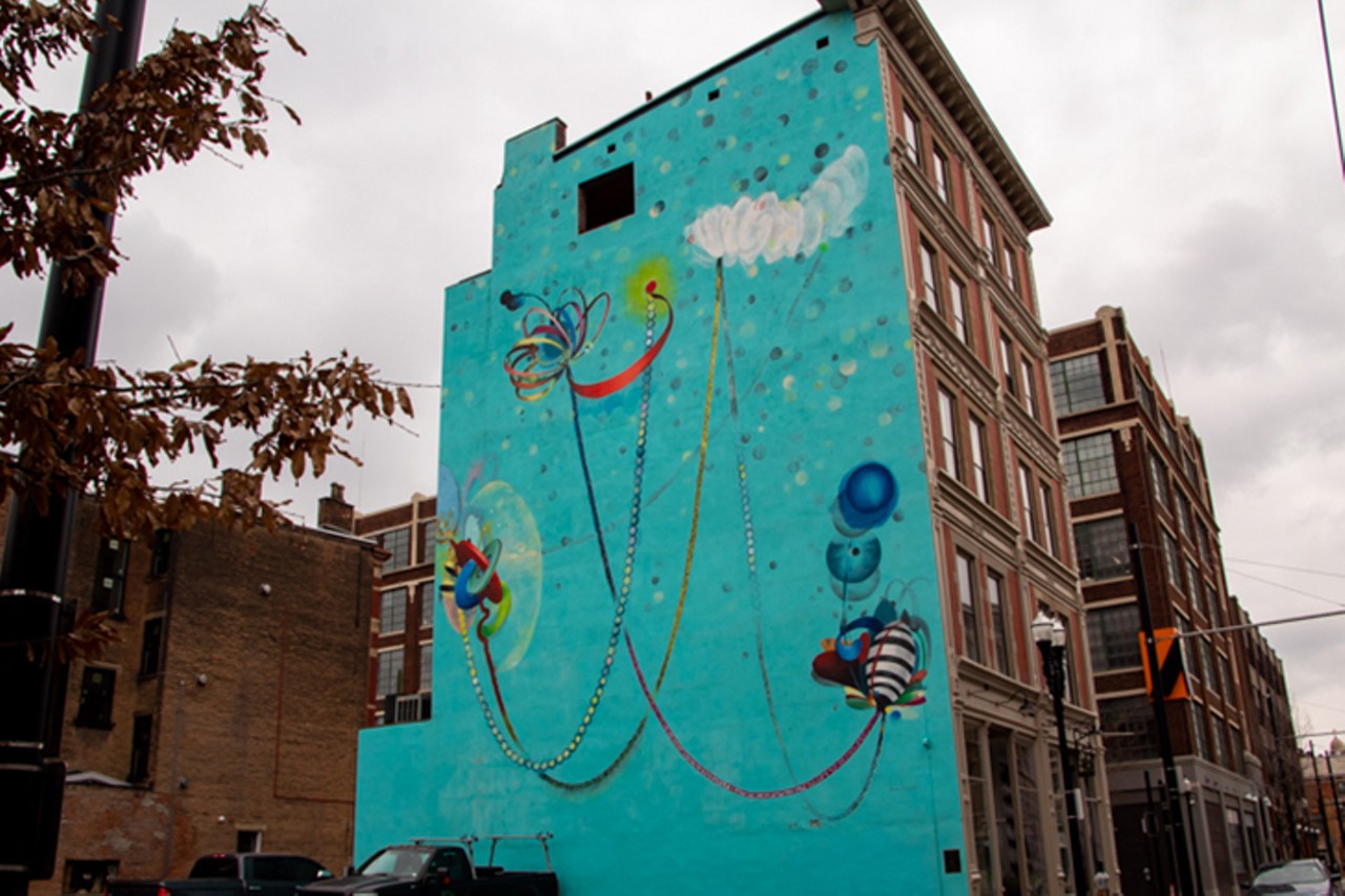 Now: "Energy and Grace"
16 E. 12th St., Over-the-Rhine
Mural: ArtWorks | Designer: Kim Krause
Photo: Paige Deglow