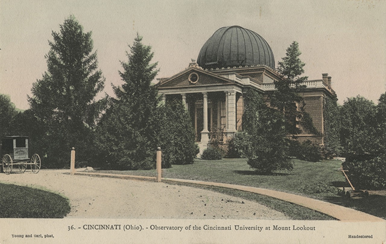 Cincinnati Observatory in Mount Lookout
Photo: From the Collection of The Public Library of Cincinnati and Hamilton County