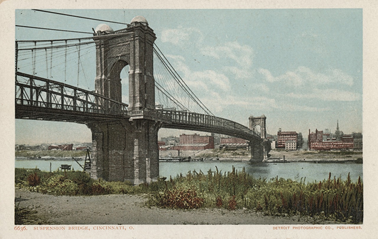 Roebling Suspension Bridge
Photo: From the Collection of The Public Library of Cincinnati and Hamilton County