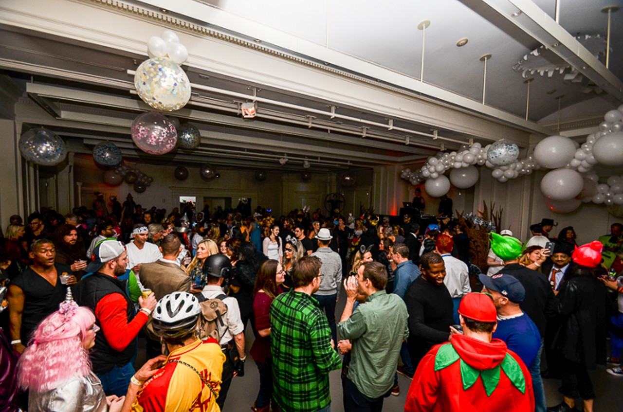 Things Got a Little Spooky at 21c Museum Hotel's Creatures of the Night Halloween Party