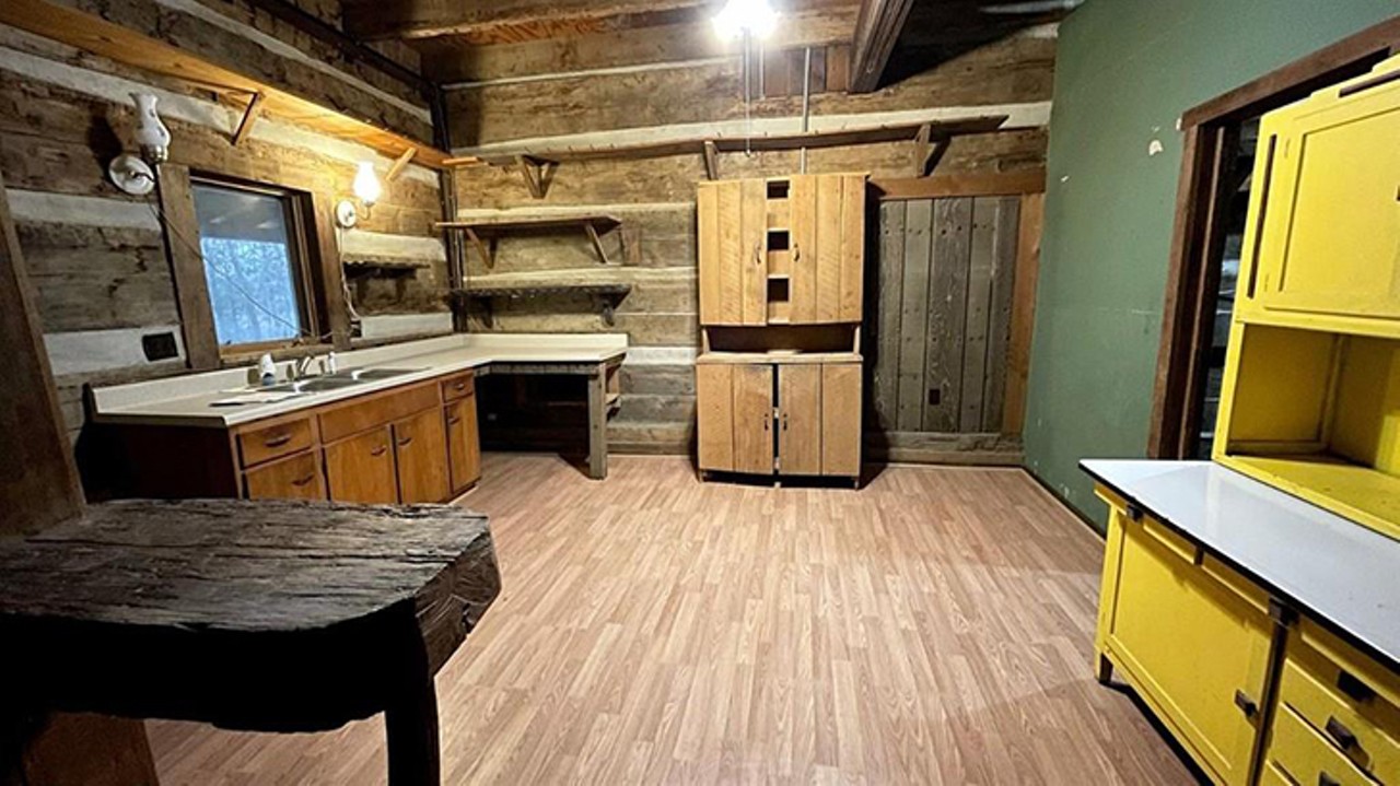 This Cozy 200-Year-Old Log Cabin in Goshen is a Fixer-Upper's Dream
